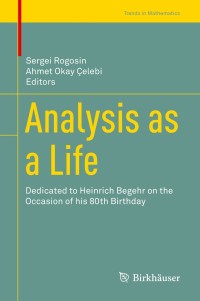 Cover image: Analysis as a Life 9783030026493