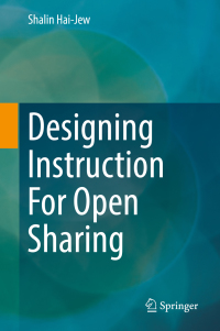 Cover image: Designing Instruction For Open Sharing 9783030027124