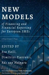 Cover image: New Models of Financing and Financial Reporting for European SMEs 9783030028305