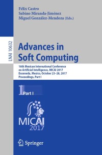 Imagen de portada: Advances in Soft Computing 9783030028367