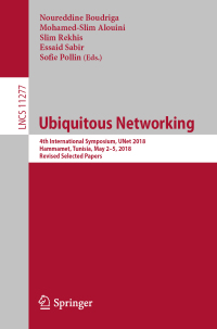 Titelbild: Ubiquitous Networking 9783030028480