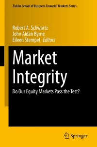 Cover image: Market Integrity 9783030028701