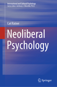 Imagen de portada: Neoliberal Psychology 9783030029814