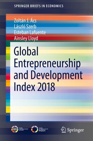 Cover image: Global Entrepreneurship and Development Index 2018 9783030032784