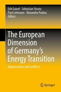 表紙画像: The European Dimension of Germany’s Energy Transition 9783030033736