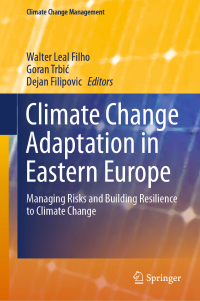 Omslagafbeelding: Climate Change Adaptation in Eastern Europe 9783030033828