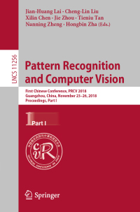 Cover image: Pattern Recognition and Computer Vision 9783030033972
