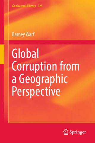 Cover image: Global Corruption from a Geographic Perspective 9783030034771