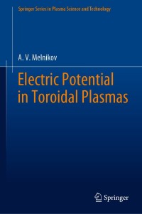Omslagafbeelding: Electric Potential in Toroidal Plasmas 9783030034801