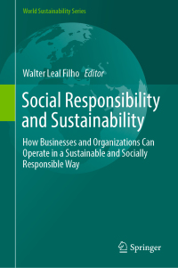 Cover image: Social Responsibility and Sustainability 9783030035617