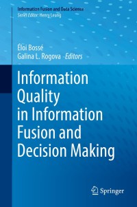 Immagine di copertina: Information Quality in Information Fusion and Decision Making 9783030036423