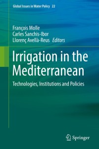 Cover image: Irrigation in the Mediterranean 9783030036966