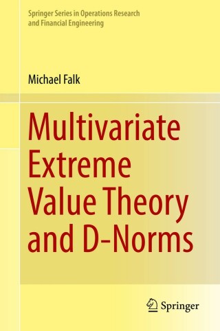 Imagen de portada: Multivariate Extreme Value Theory and D-Norms 9783030038182