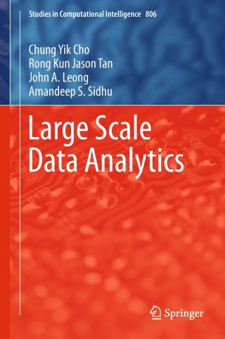 Cover image: Large Scale Data Analytics 9783030038915