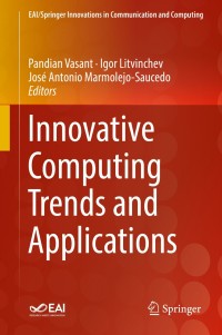Imagen de portada: Innovative Computing Trends and Applications 9783030038977