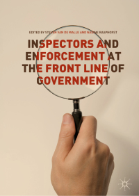 Imagen de portada: Inspectors and Enforcement at the Front Line of Government 9783030040574