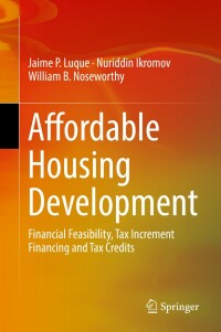 Cover image: Affordable Housing Development 9783030040635