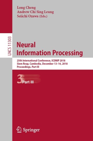Cover image: Neural Information Processing 9783030041816