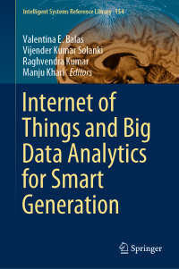 Cover image: Internet of Things and Big Data Analytics for Smart Generation 9783030042028