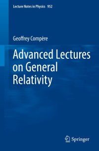Immagine di copertina: Advanced Lectures on General Relativity 9783030042592