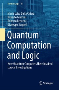Cover image: Quantum Computation and Logic 9783030044701