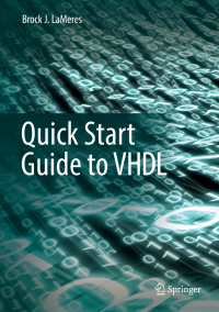 Cover image: Quick Start Guide to VHDL 9783030045159