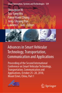 Cover image: Advances in Smart Vehicular Technology, Transportation, Communication and Applications 9783030045814