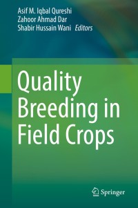 Cover image: Quality Breeding in Field Crops 9783030046088