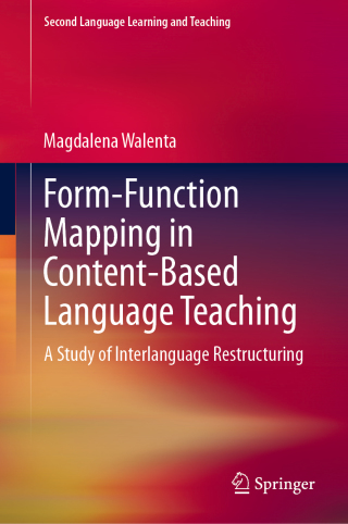 Cover image: Form-Function Mapping in Content-Based Language Teaching 9783030046989