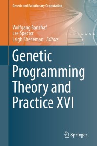 Imagen de portada: Genetic Programming Theory and Practice XVI 9783030047344
