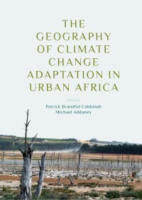 Omslagafbeelding: The Geography of Climate Change Adaptation in Urban Africa 9783030048723