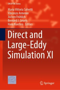 Imagen de portada: Direct and Large-Eddy Simulation XI 9783030049140