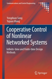 Imagen de portada: Cooperative Control of Nonlinear Networked Systems 9783030049713