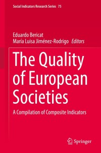 Imagen de portada: The Quality of European Societies 9783030050221