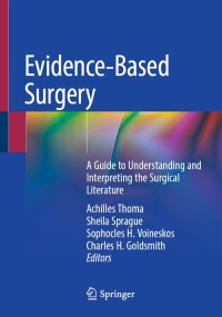 Cover image: Evidence-Based Surgery 9783030051198