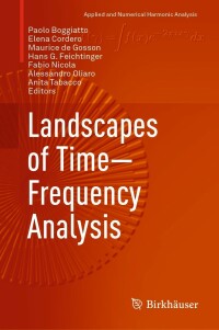Cover image: Landscapes of Time-Frequency Analysis 9783030052096