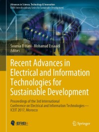 Cover image: Recent Advances in Electrical and Information Technologies for Sustainable Development 9783030052751