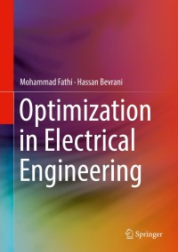 Cover image: Optimization in Electrical Engineering 9783030053086