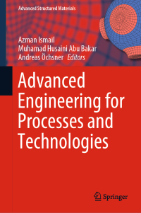 Titelbild: Advanced Engineering for Processes and Technologies 9783030056209