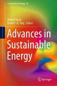 Cover image: Advances in Sustainable Energy 9783030056353