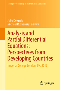 Cover image: Analysis and Partial Differential Equations: Perspectives from Developing Countries 9783030056568