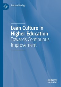 Imagen de portada: Lean Culture in Higher Education 9783030056858