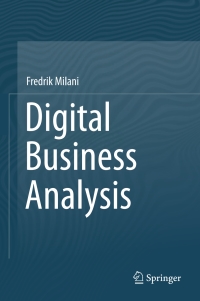 Cover image: Digital Business Analysis 9783030057183