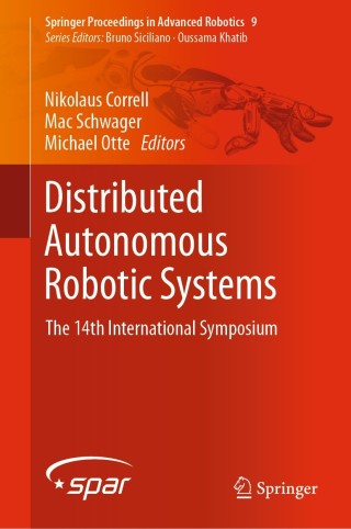 Imagen de portada: Distributed Autonomous Robotic Systems 9783030058159