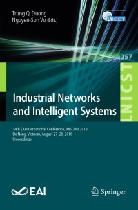 Imagen de portada: Industrial Networks and Intelligent Systems 9783030058722