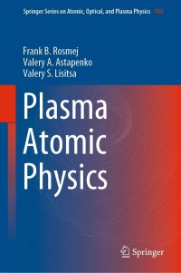 Cover image: Plasma Atomic Physics 9783030059668