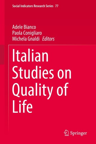 Cover image: Italian Studies on Quality of Life 9783030060213