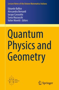 Imagen de portada: Quantum Physics and Geometry 9783030061210