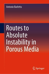 Imagen de portada: Routes to Absolute Instability in Porous Media 9783030061937