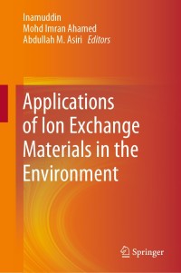 Cover image: Applications of Ion Exchange Materials in the Environment 9783030104290